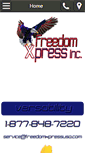 Mobile Screenshot of freedomxpressusa.com